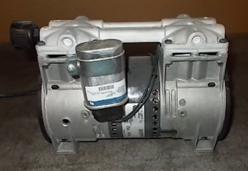 Rietschle thomas 2688ce44 c vacuum pump / dry running piston compressor for sale