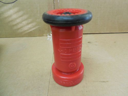 UFS 1575 Thermoplastic 1-1/2&#034; Nst Fire Hose Nozzle Used