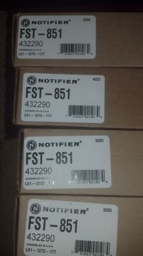2 notifier fst851 addressable heat detectors for sale