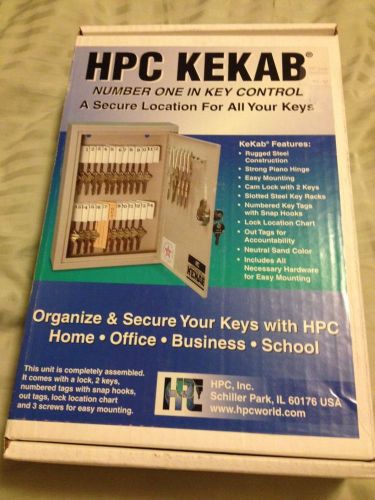 New HPC Cabinet Steel KEKAB-30 Organize &amp; Secure Your Keys