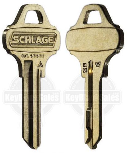 Schlage everest C123 keyblanks 50 NEW in box locksmith grade key blanks restrict