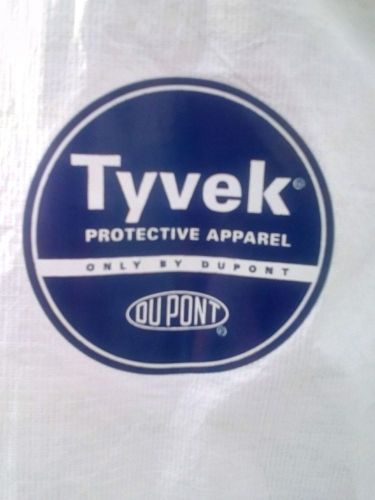Tyvek Protective Apparel Disposable Jumpsuit Dupont - Size: X Large