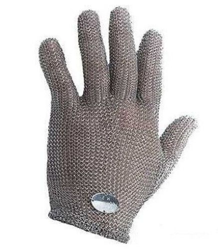 Wells lamont stainless steel mesh hand glove - cut resistant  - sold by each for sale