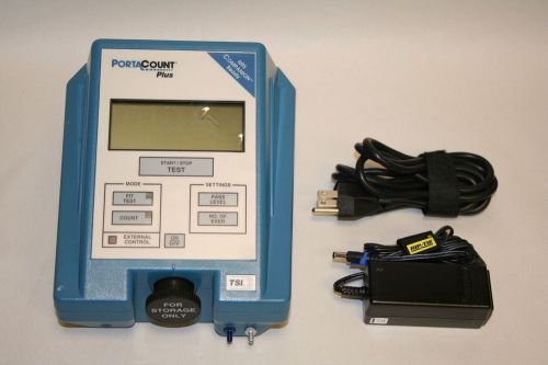 Tsi portacount plus mdl 8020a respirator mask fit tester - (2570) for sale