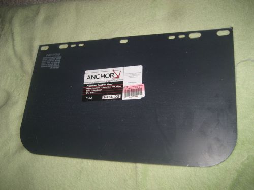 Anchor 3442-U-DG premium quality visor DARK GREEN 9&#034; x 15.5&#034;