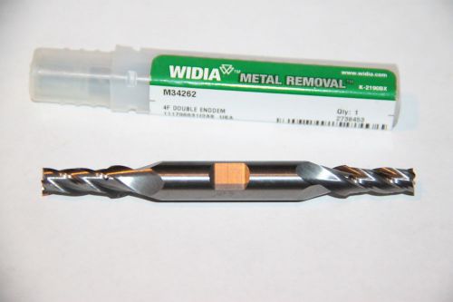 M34262 Widia Metal Removal 1/4 Carbide Endmill