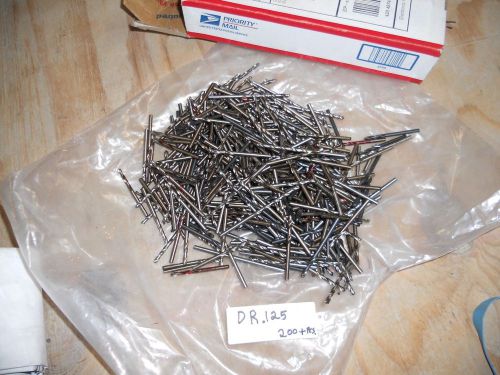 NEW&amp;USED! 2#lot, DRILL BITS,J.L.,MULTI SIZE FROM 1/8&#034;&amp; CLOSE TO 1/8&#034;,200+pcs.