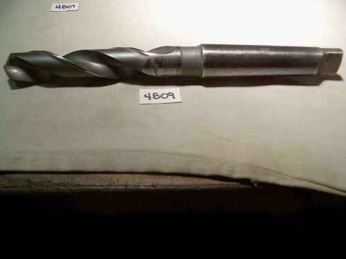 (#4809) used machinist 53/64 inch american made morse taper shank drill for sale