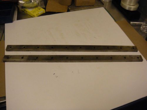 DI-ACRO No. 24 SHEAR BLADES  24&#034;  NOS&#034; - DiAcro Sheet Metal 24&#034; SHEAR BLADES NEW