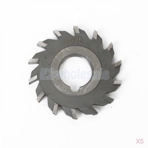 5x 65x5mm standard gear saw straight tooth face milling cutter sharp cutting for sale