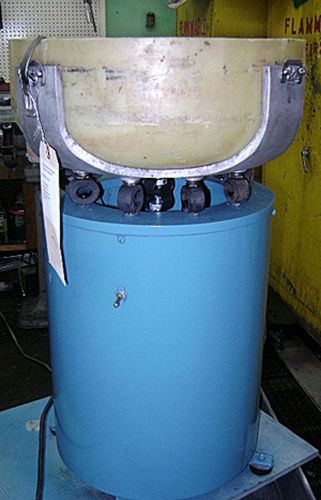 Belair  vibratory tumbler finishing machine – fm-2000 – 1/2 cu ft. for sale