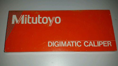 Vintage Mitutoyo #500-138 Digital Caliper 8&#034; GREAT CONDITION!