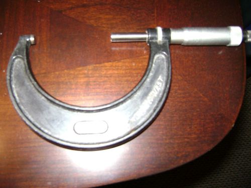Starrett  outside micrometer 2 - 3 inch  carbide faces great condition ! for sale
