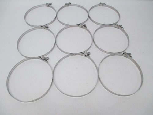 LOT 9 NEW MAC EQUIPMENT 106615 STAINLESS BAND CLAMP D276346