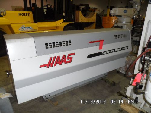 Haas servo 300 bar loader, early 2000&#039;s. capacity- 1/4&#034; - 3.125&#034; for sale