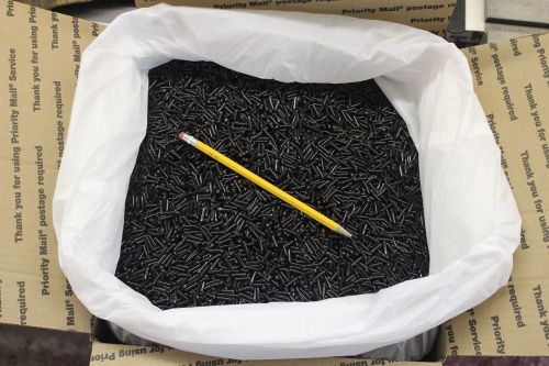 Glass filled black polypropylene plastic pellets 7 pounds.  free shipping!!! for sale
