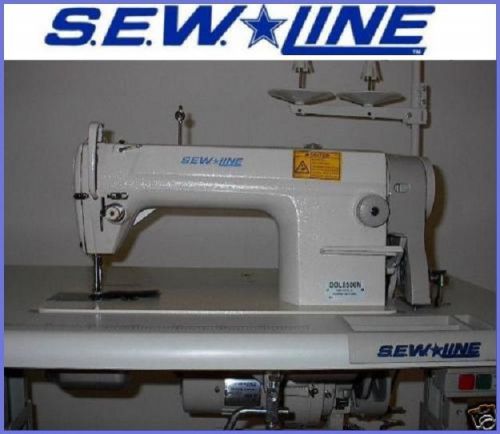 Sew line  ddl-8500 complete all-new-unit w/110v  motor industrial sewing machine for sale