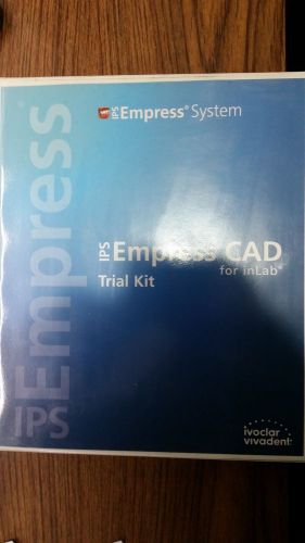 Ips empress cad for inlab trial kit for sale