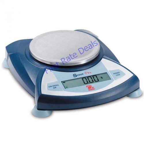 Ohaus scout pro sp601 portable balance scale digital lab 600g 0.1g lcd 600 gram for sale