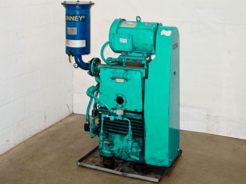 Tuthill vacuum systems kinney high vacuum pump with oil mist eliminator 107 cfm for sale