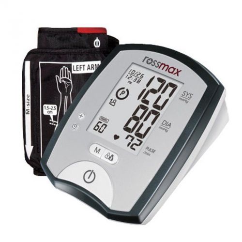 Rossmax mj701f digital - upper arm bp monitor blood pressure monitor @ martwaves for sale