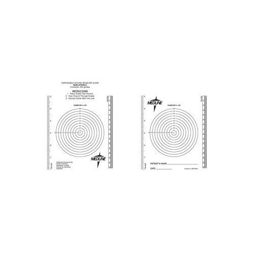 Medline Disposable Wound Measuring Guide (Case of 250)