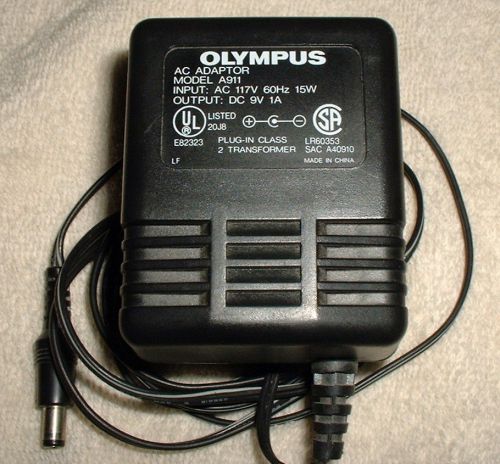 GENUINE OLYMPUS A911 AC ADAPTER T1000 T1100 DT1000 DT2000 T1010 T2020 CM200