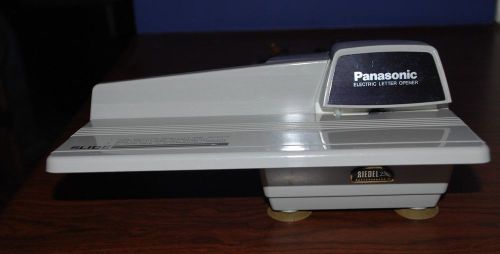 Panasonic BH-752 Compact Automatic Electric Letter Opener Gray TESTED &amp; working