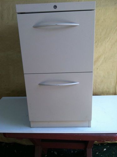 Pre-owned Stackable File Cabinet 2 Drawer Heavy Steel Constructed