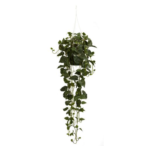 Philodendron Silk Plant in Hanging Basket /Silk Plant by Nearly Natural/44 &#034;