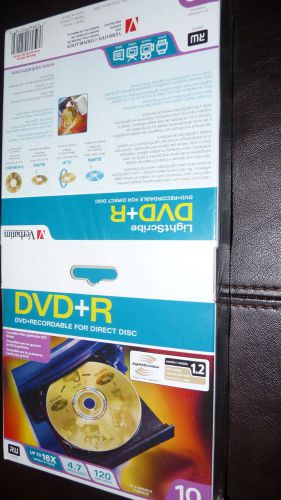 Verbatim DVD Recordable Media - DVD+R - 16x - 4.70 GB - 20 Pack