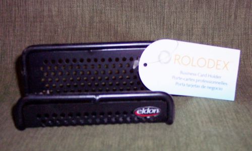 BUSINESS CARD HOLDER BY ROLODEX ~ BLACK MESH ~