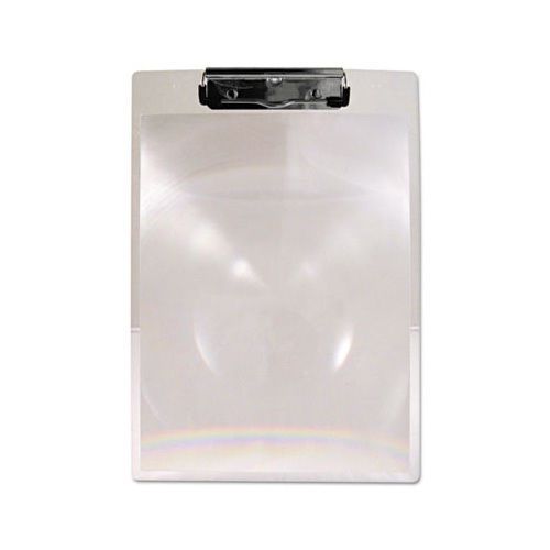 Saunders MagBoard Clipboard, Clear Plastic. Sold as Each