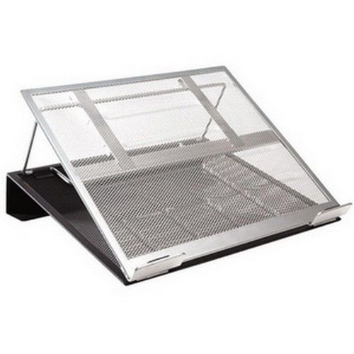 Dymo 82410 Laptop Stand Adjustable Ventilated Mesh 15 lb Weight Max