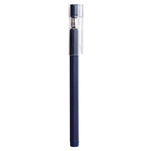 MUJI Moma Gel Ink hexagonal Ballpoint pen (Blue black) 0.3mm Japan Worldwide