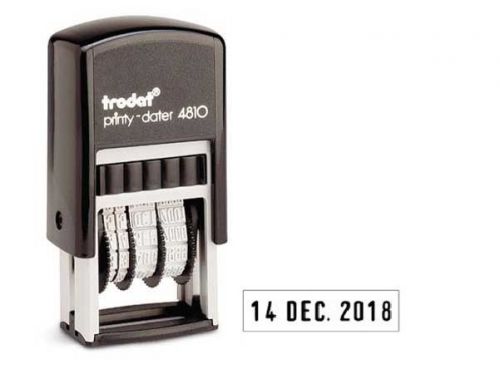 Dater Date Stamp Printer Self Inking by Trodat 4810