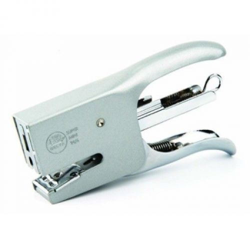 Delta Steel Commercial Mini Plier Stapler, 25-30 Sheet Capacity Gray