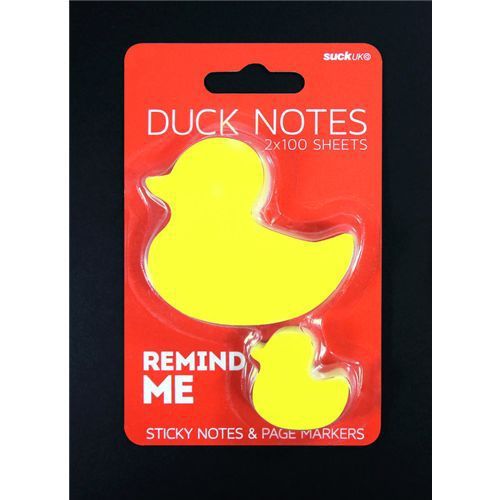 Duck Animal Sticky Notes Memo Messages Organise Home Stationary Gifts Suck UK