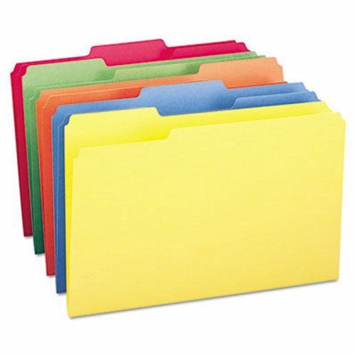 Smead File Folders, 1/3 Cut Top Tab, Legal, Assorted Colors, 100/Box (SMD16943)