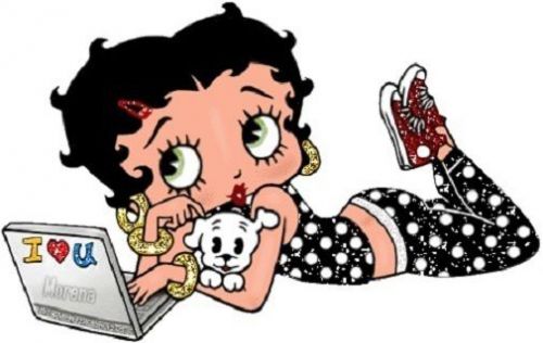 30 Personalized Betty Boop Return Address Labels Gift Favor Tags (mo98)