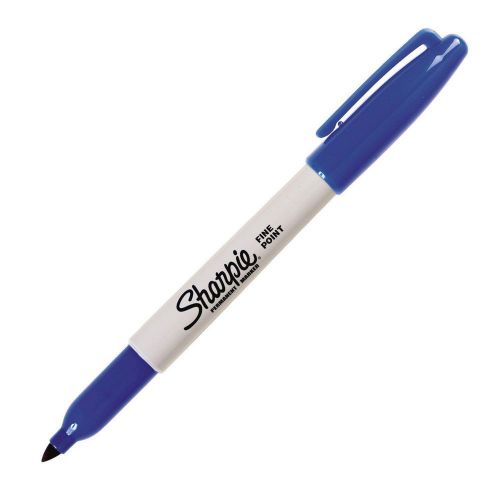 Sharpie Fine Pt Perm Marker, Blue (Sharpie 30063) - 1 Each