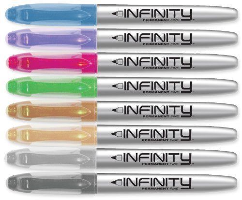 Write dudes infinity metallic permanent markers  8-count  assorted colors (3432b for sale