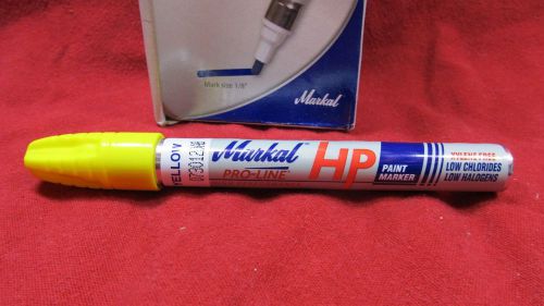 La-co_markal_hp pro-line_liquid paint markers_96961_yellow_lot of 2 for sale