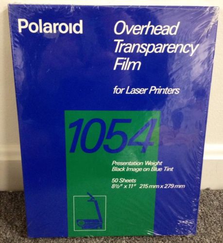 Polaroid 1054 Overhead Transparency Film for Laser Printers 50 Sheets BRAND NEW