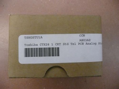 Toshiba CTX28 GSTU1A (NIB - New in Box) 1 CKT Std Tel PCB  Analog Station Card