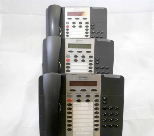 MITEL 5220 VoIP Desktop Speakerphone PoE 50002818 DARK GRAY Lot 3 Used #20028