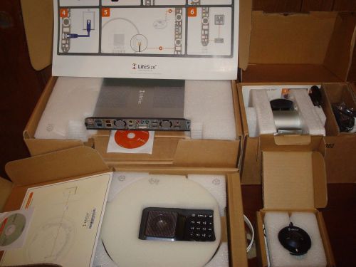 LifeSize Room 220 HD Video Conferencing w/Camera 10X/Phone/MicPod/Remote/Cables