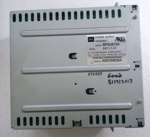 TOSHIBA BPSU672A POWER SUPPLY FOR DK 280 - 424 SYSTEM