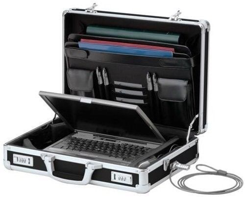 Locking Laptop Case Organizer Safe Vault Home Office Dorm Car RV Travel HotelNEW