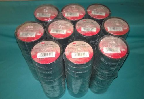 3M SCOTCH 88T ALL WEATHER TELEPHONE ELECTRICIANS TAPE 100 ROLLS